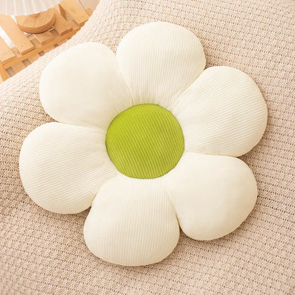 Soft Floral Throw Pillow