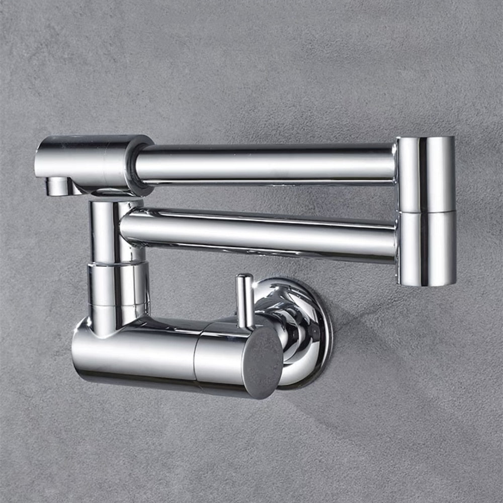 Space-Saving Foldable Kitchen Faucet