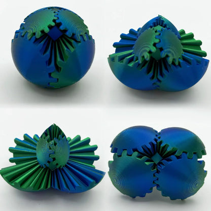 Cool Fidget Spinner Stress Ball Toy
