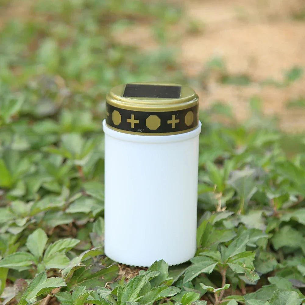 Outdoor Solar LED Lantern Waterproof Candle Effect