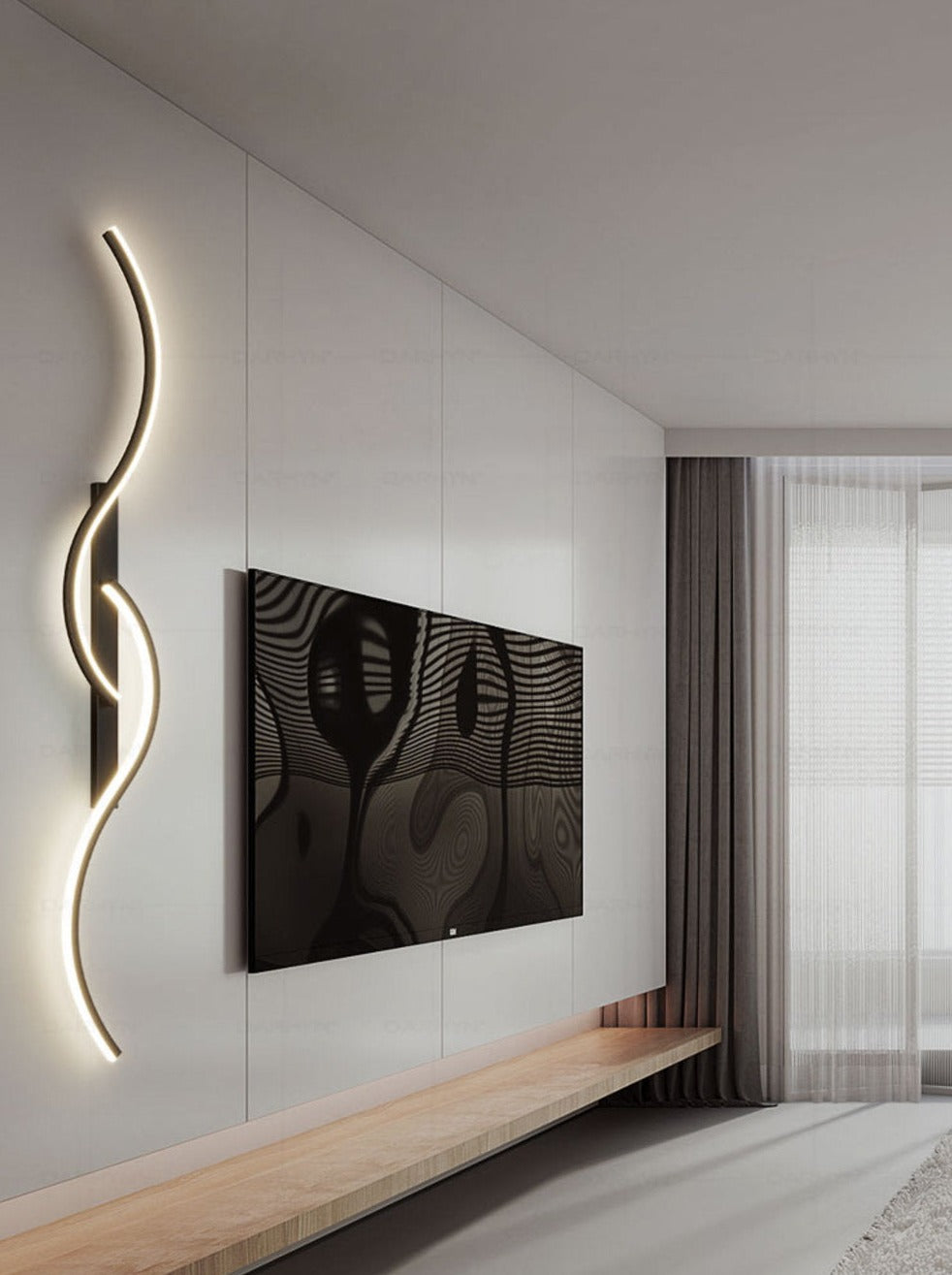 Modern LED Wall Light – Unique Design Combination