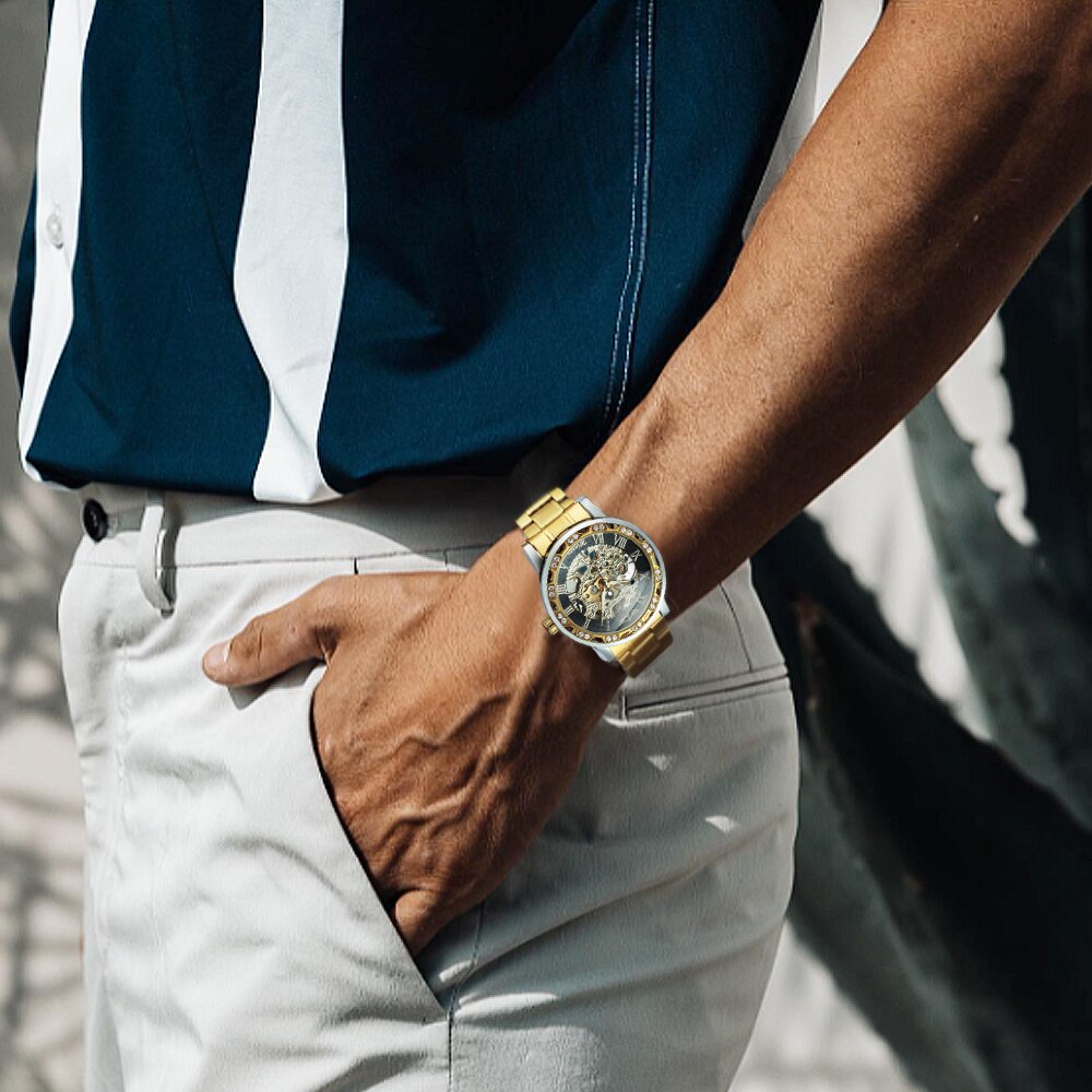 Shining Automatic Giant Skeleton Watch