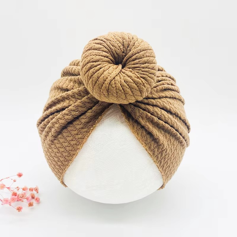 Soft Baby Beanie with Cute Bow Headband