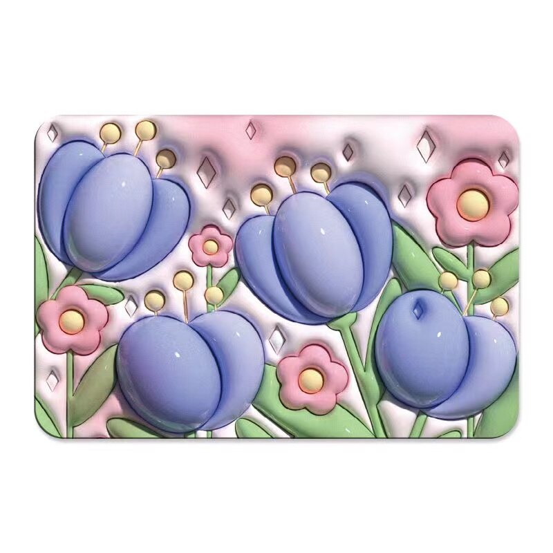 Befez | Slip Resistant Vibrant Fast Drying Bath Mat