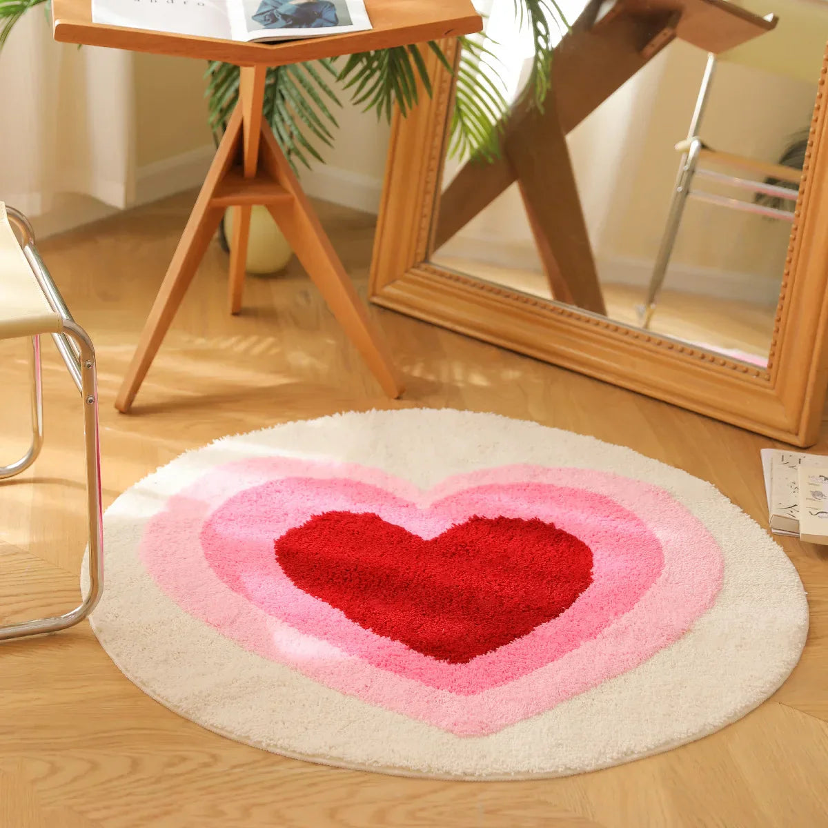 Colorful Heart Shaped Door Mat - Befez