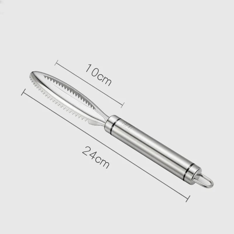 Easy Fish Scale Remover Tool with Bone Tweezers