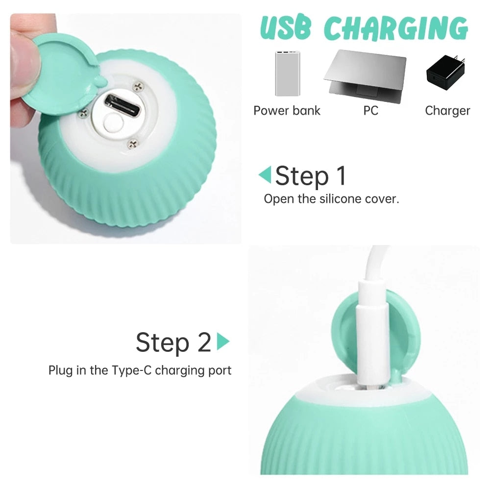 Fun Interactive Automatic Pet Ball