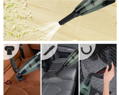 Compact Portable Vacuum Cleaner for Home Cleaning