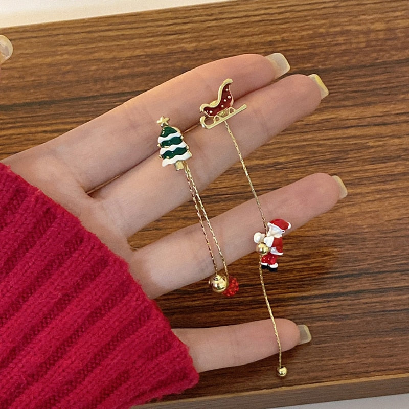 Fun Festive Holiday Dangle Earrings - Befez