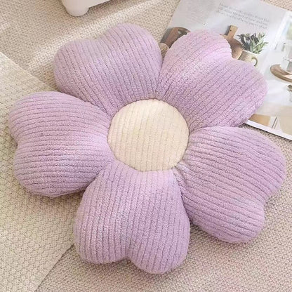 Soft Floral Pattern Pillow