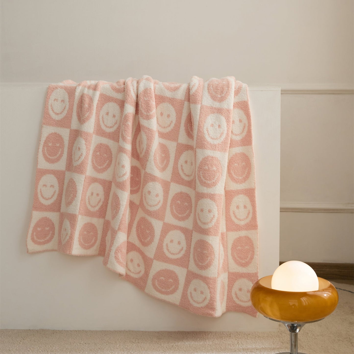 Colorful Plaid Throw Blanket