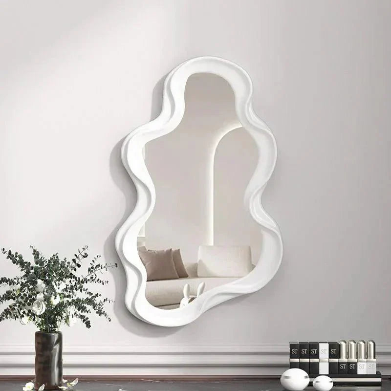 Round Cloud Wall Mirror for Home Decoration - Befez