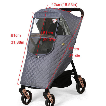 Befez | Waterproof Baby Stroller Rain Cover