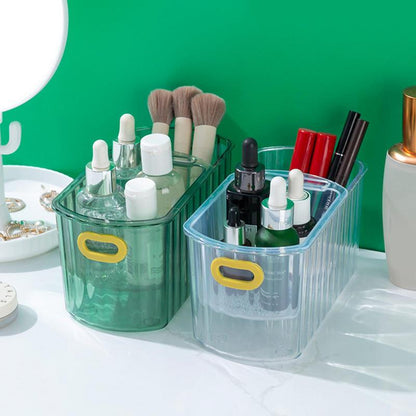 Crystal Clear Storage Double Layer Basket