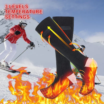 Warm Rechargeable Socks with 3 Heat Settings