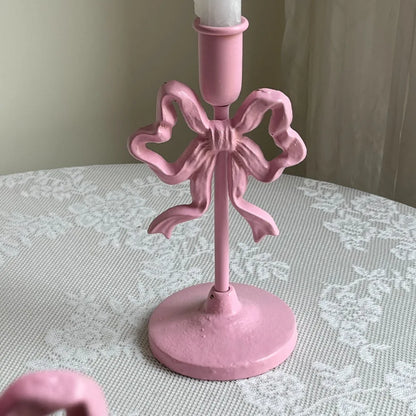 Rustic Metal Candle Lamp Holder