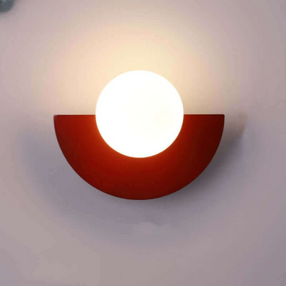 Befez | Modern Half Moon Metal Wall Light