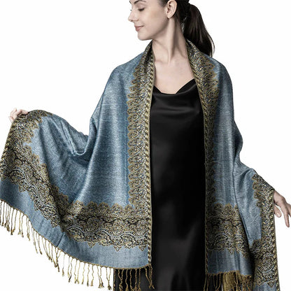 Soft Cashmere Women's Scarf Luxury Warm Print
