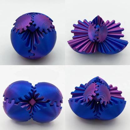Cool Fidget Spinner Stress Ball Toy
