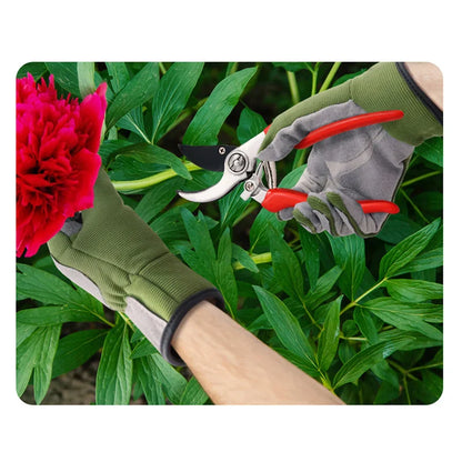 Thorn Proof Gardening Gloves with Long Leather Protection