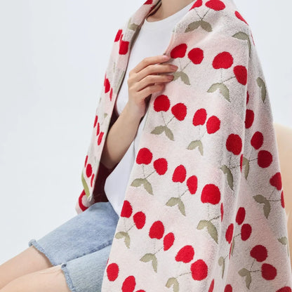 Soft Pink Bath Towel