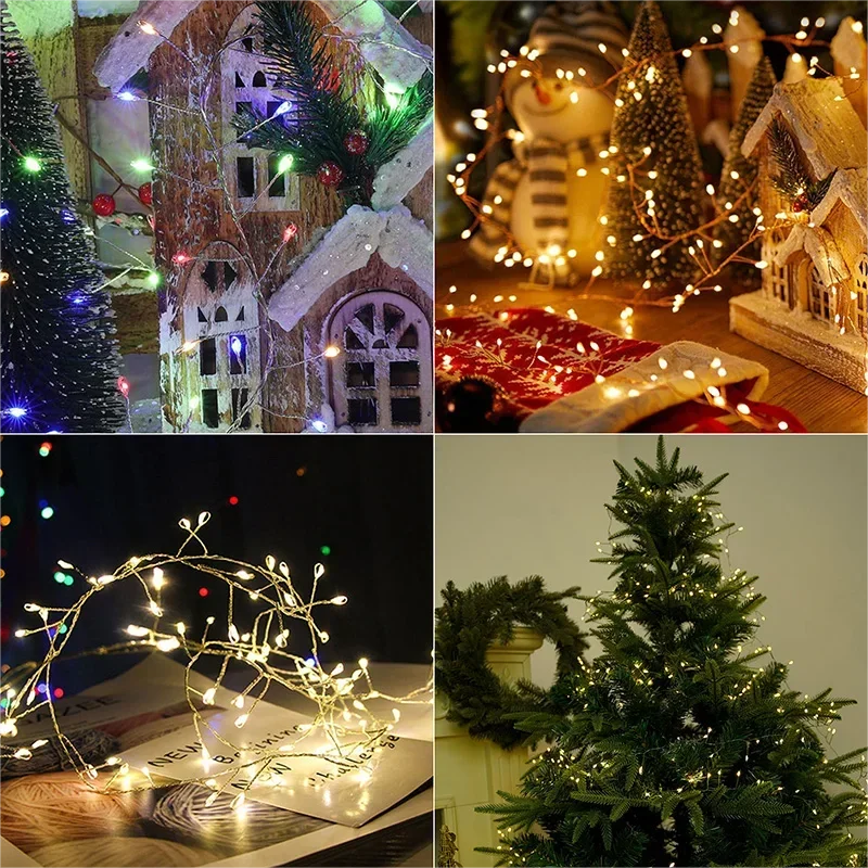 Colorful LED Fairy String Lights, Waterproof, 36m Long