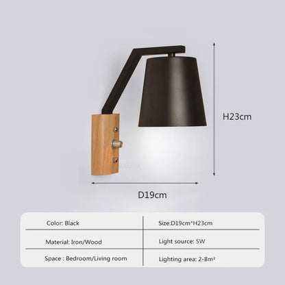 Warm LED Bedroom Wall Light