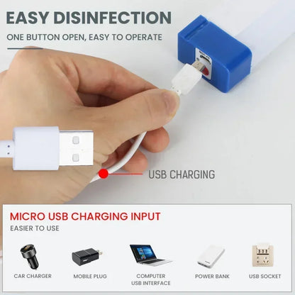 Compact LED Camping Light with Magnet and Hook