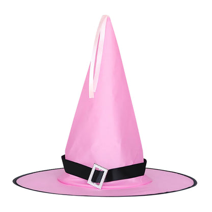 Spooky Glow Witch Hat for Kids and Adults Halloween Costume