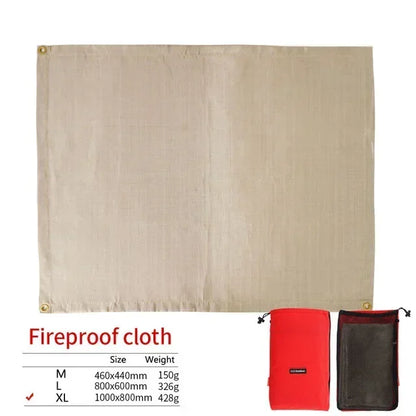 Flameproof Outdoor Camping Mat | Fire Resistant & Durable