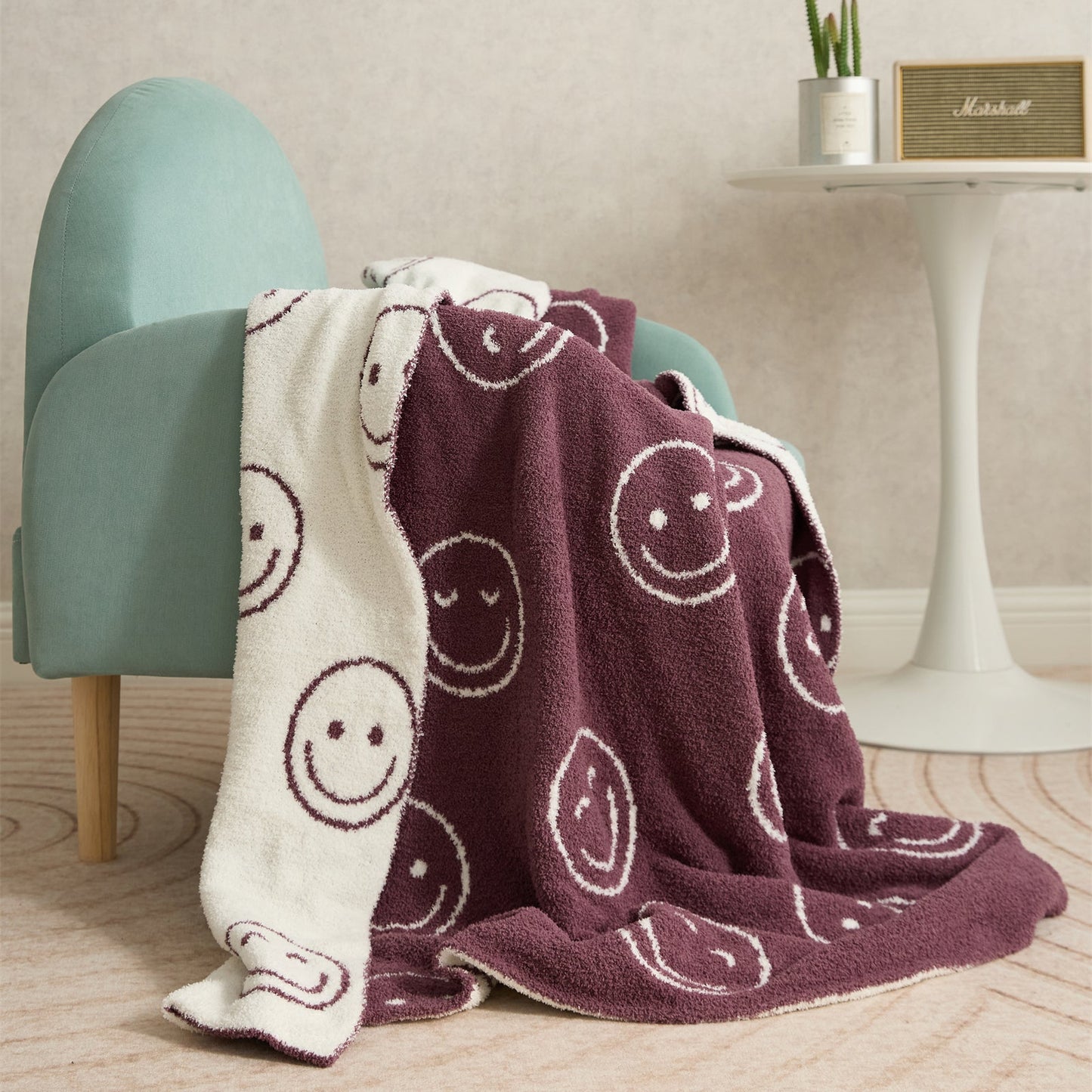 Fun Colorful Plush Blanket