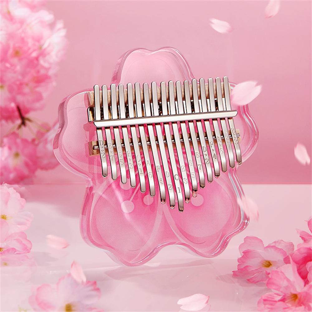 Colorful Flower Pattern Mini Thumb Piano - Befez