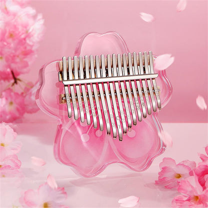 Colorful Flower Pattern Mini Thumb Piano - Befez