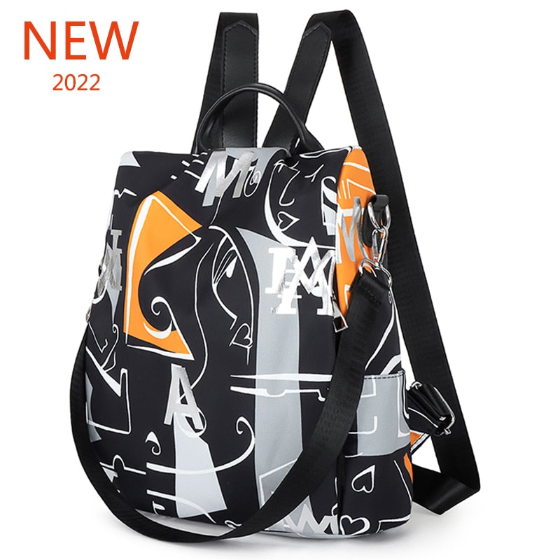 Secure Big College Oxford Backpack
