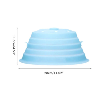 Compact 2in1 Microwave Lid and Heat Resistant Handle