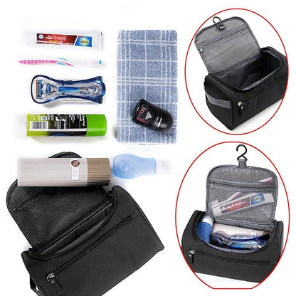 Travel Toiletry Bag with Hanging Hook