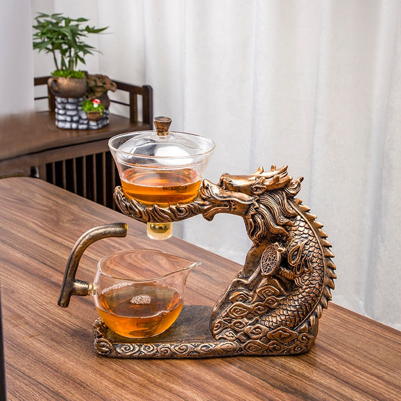 Luxury Gold Dragon Tea Infuser