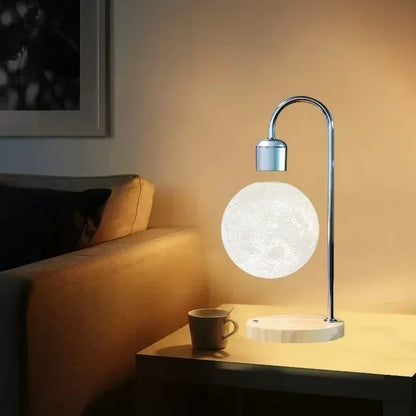 Floating LED Night Lamp with Wireless Charger