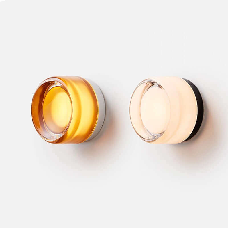 Modern Clear Glass Wall Light