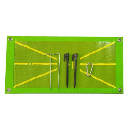 Premium Golf Swing Trainer Mat with Impact Tracker
