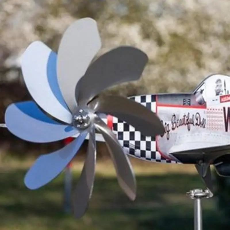 Outdoor Metal Wind Spinner Garden Decoration