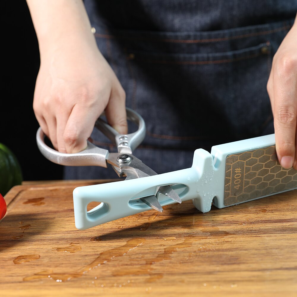 Premium Honeycomb Knife Sharpening Stone Block