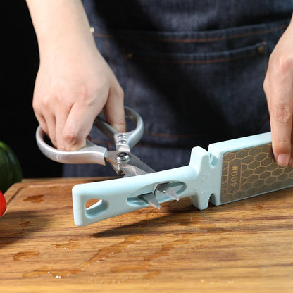 Premium Honeycomb Knife Sharpening Stone Block