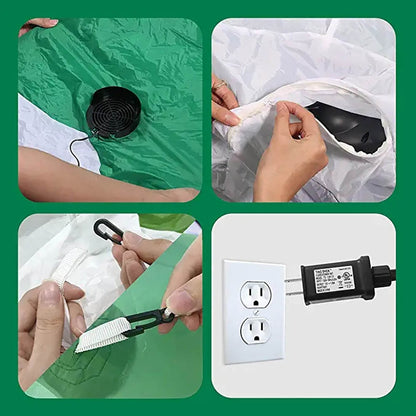 Large Inflatable LED Christmas Tree Decoration