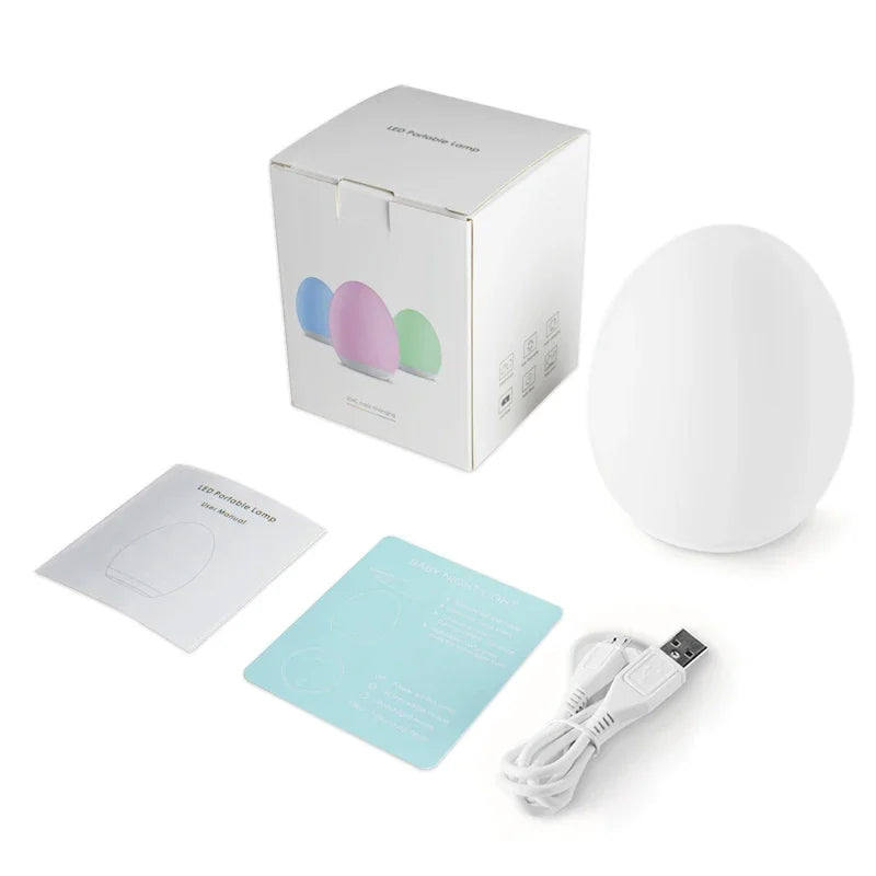 Colorful LED Night Lamp for Kids Room