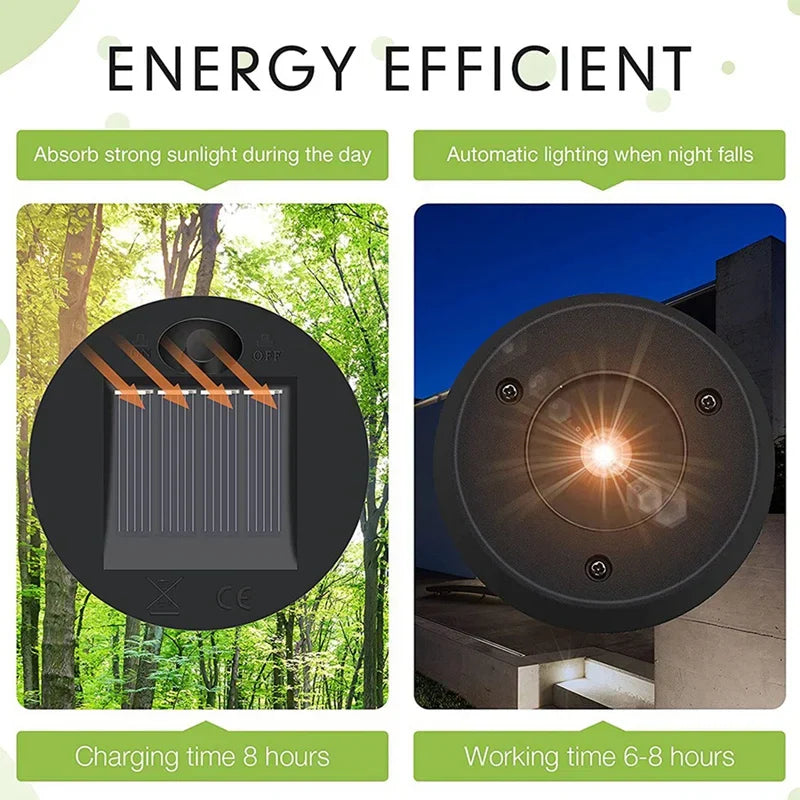Outdoor Solar Garden Lantern Replacement Lids 6pc Set