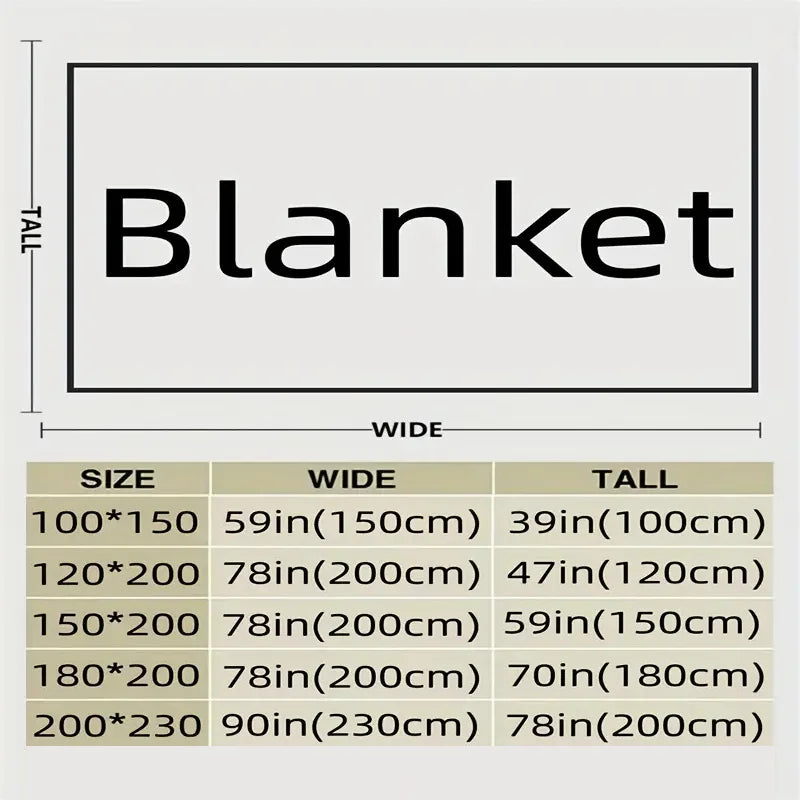 Cozy Plush Blanket with 3D Butterfly Pattern
