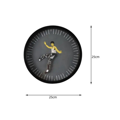 Traditional Chinese Style Wall Clock Decor
