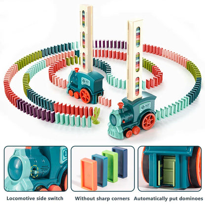 Interactive Kids Domino Train Set