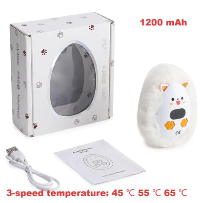Cozy Rechargeable Hand Warmer with 3 Heat Settings - Befez